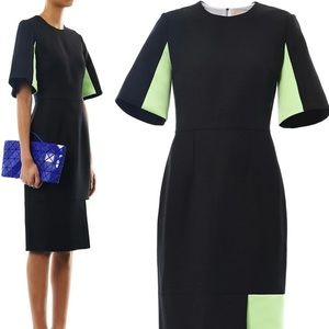 Roksanda Ilincic Dress Color Block Ryedale